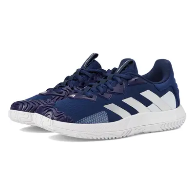 adidas Men's Solematch Control Tennis Shoe Team Navy Blue/Matte Silve