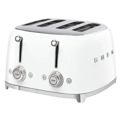 Smeg TSF03WHUK 50's Retro Slice Toaster White