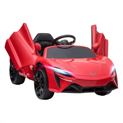 HOMCOM McLaren Licensed Kids Electric Ride-On Car w/ Remote Control - Red