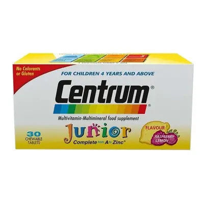 Centrum Junior Tablets, Multivitamin For Children, Chewable, Tasty Citrus Berry Flavor, Dietary 