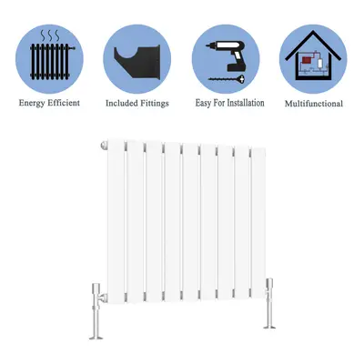 (White, 600*612mm ?single)) Flat Panel Column Radiator