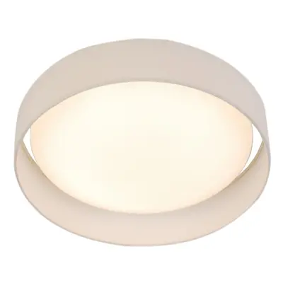 Searchlight Gianna Light LED Flush Ceiling Light Acrylic White Shade