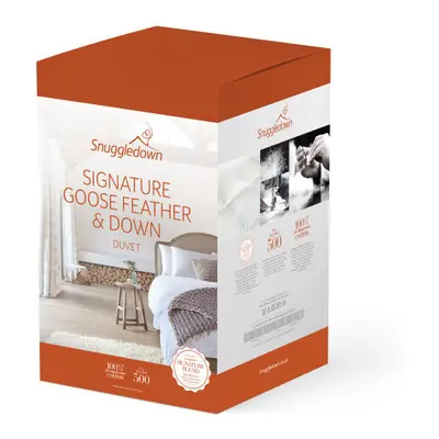 (Single) Snuggledown Goose Feather & Down Duvet UK Made