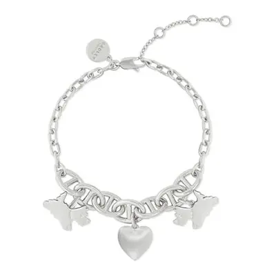 RADLEY 'Love Is In The Air' Silver Plated Valentines Bracelet RYJ3389S