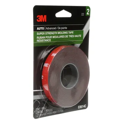 3M Scotch-Mount 1/2"" x 15' Molding Tape (2-Rolls)