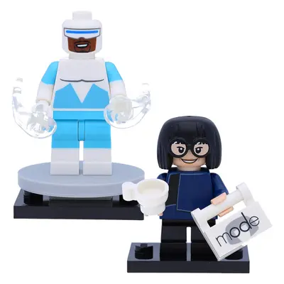 LEGO Disney Series Mini Figures: #17 Edna Mode and #18 Frozone (The Incredibles)