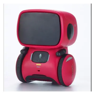 (Red) Intelligent Voice Control Kids Robot Smart Action Dancing Gesture Sensor Toy