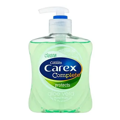 Carex Aloe Vera Antibacterial Liquid Soap Moisturising Hand Wash 250ml (12 Pack)