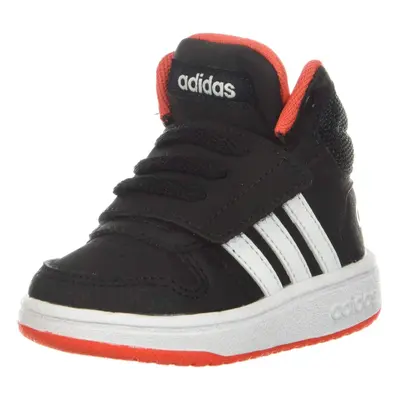 adidas Hoops Mid 2.0 Basketball Shoe Black/White/red US Unisex Lit