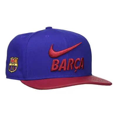 NIKE Men's FC Barcelona Pro Pride Snapback Cap Blue One Size