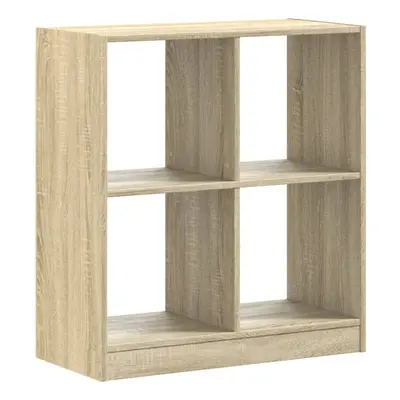 (sonoma oak, 68.5 x x cm) vidaXL Bookcase Bookshelf Rack Storage Cabinet Engineered Wood