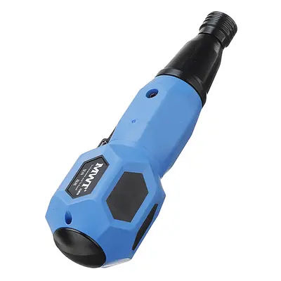 (Dark Blue) Dual Use Manual Electric One-piece Screwdriver LED Light USB Charging Multifunctiona