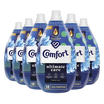 Comfort Ultimate Care Fresh Sky bottle made of 100% recycled plastic* Ultra-Concentrated Fabric 