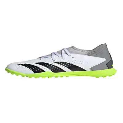 adidas Predator Accuracy.3 Turf Sneaker White/Core Black/Lucid Lemon