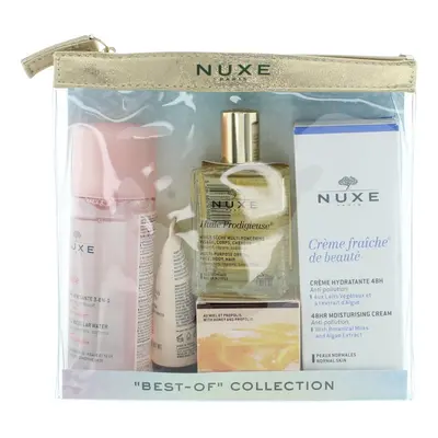 Nuxe Skin Care Hand Cream & Dry Oil Gift Set Best Of Collection