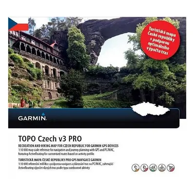 Garmin TOPO Czech v3 PRO microSD/SD card