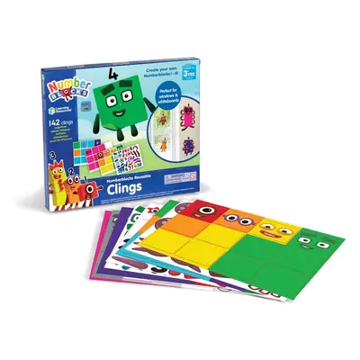 Learning Resources Numberblocks Reusable Clings Recreate the Numberblocks One to Ten on Windows 