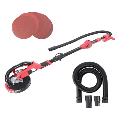 AREBOS Long-Neck Sander Standard (710 watt, Ã mm, Speed Control, Telescopic Rod, Suction System