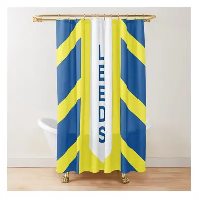 Shower Curtains Leeds United for Bathroom Decor 72x72 inches