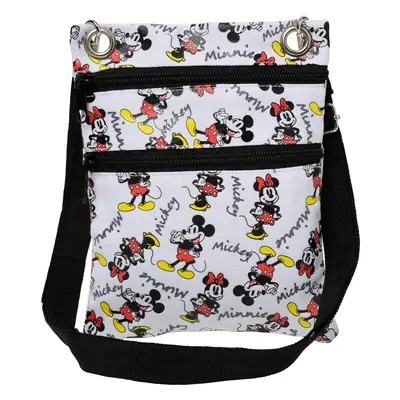 Disney Passport Crossbody Bag Mickey Minnie Mouse All Over Print Trave