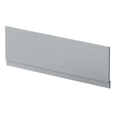 1800mm Straight Reversible Bath Front Panel & Plinth - Satin Grey