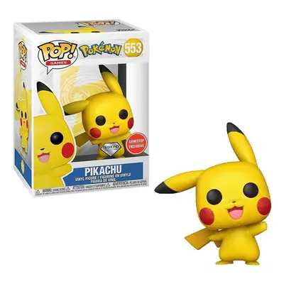 Funko Pop! Games Pokemon Pikachu Waving - Diamond Collection