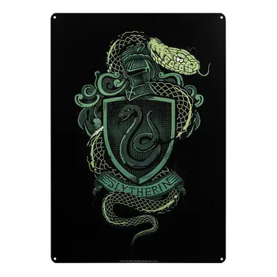 Harry Potter A3 Tin Sign (Slytherin)