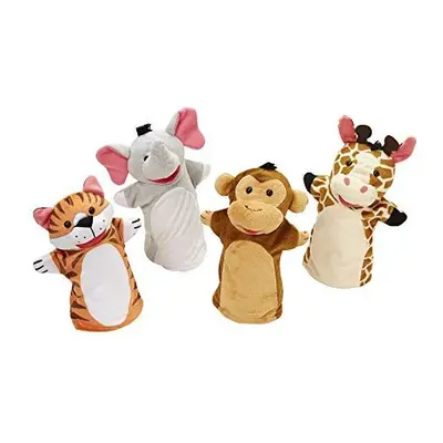 Melissa & Doug Zoo Friends Hand Puppets (Frustration-Free Packaging)