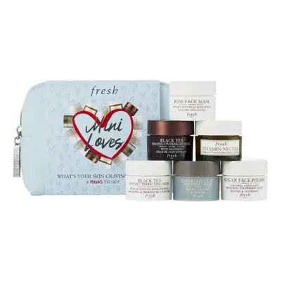 Fresh Mini Loves Mask Set (6 Pcs) New With Bag