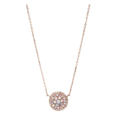 Fossil Women's Rose Gold-Tone Necklace Color: Rose Gold (Model: JF017