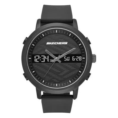 Skechers Men's Lawndale Analog-Digital Chronograph Watch Color: Black