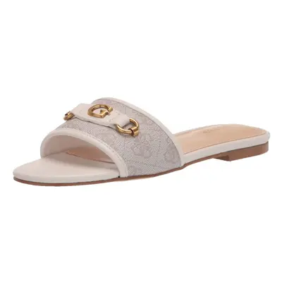 Guess Women's HAMMI Sandal Dove 7.5