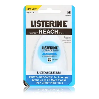 Listerine Ultraclean Floss Yards each (Value Pack of 12)