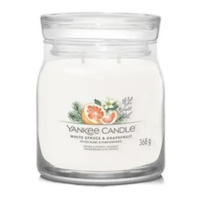 Yankee Candle - White Spruce & Grapefruit Signature Candle ( bÃ­lÃ½ smrk a grapefruit ) - VonnÃ¡