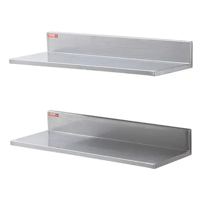 (8.6*24in) VEVOR Stainless Steel Wall Mounted Shelf Kitchen Restaurant Shelving