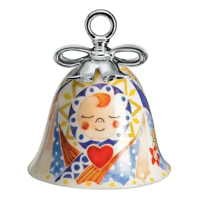 Alessi MW40 Christmas Decorated Porcelain, Multi-Colour, 7.2 x 7.2 x 8.5 cm