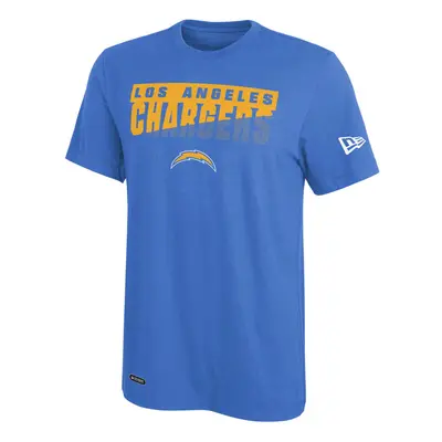 New Era NFL Men's Scoreboard Dri-Tek Short Sleeve Tee, Los Angeles Chargers Large