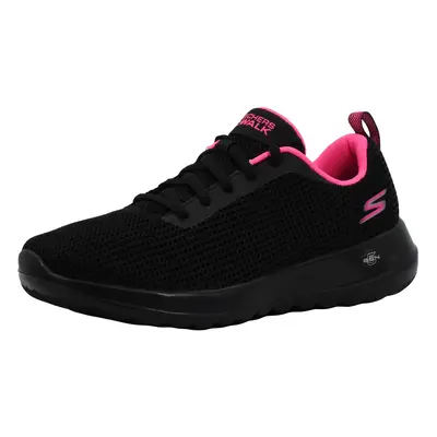 Skechers Women's Go Walk Joy Upturn Sneaker Black/Hot Pink M US