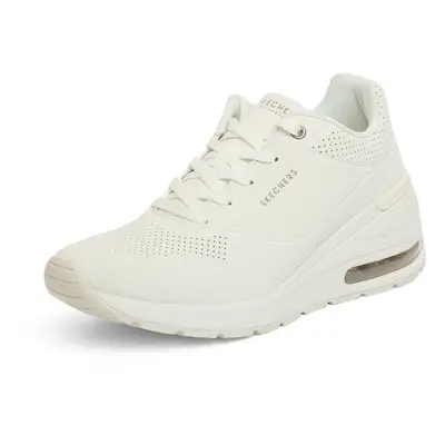 Skechers Women's Million Elevated Air Sneaker White