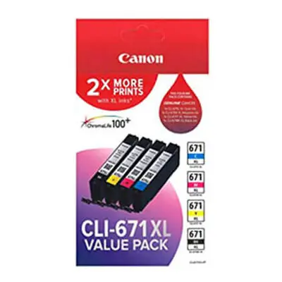 Canon Inkjet Cartridge CLI671XL (Value Pack)