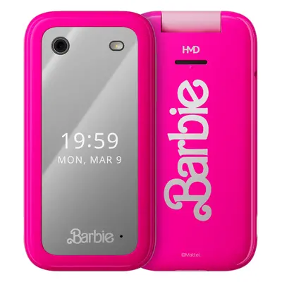 HMD BARBIE FLIP PHONE