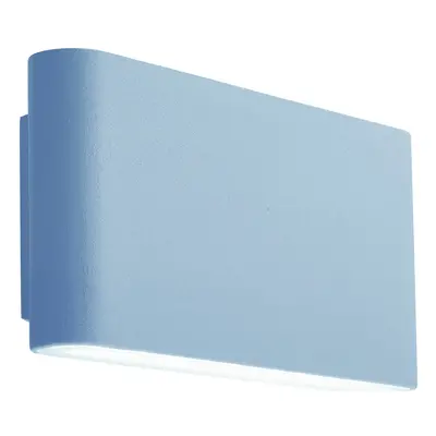 Led Outdoor Wall Bracket In Grey & Frosted Glass Diffuser