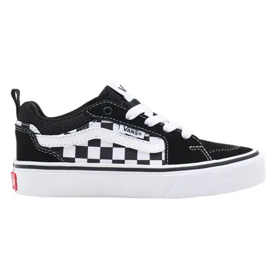 (13K UK, Black) Vans Kids Filmore Low Rise Casual Lace Up Trainers Sneakers Shoes - Black