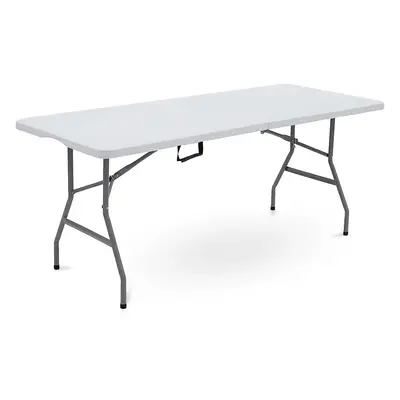 (6Ft Folding Table) 5/6FT CATERING CAMPING HEAVY DUTY FOLDING TRESTLE TABLE PICNIC BBQ PARTY STO