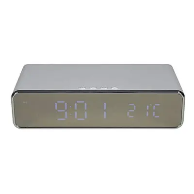 AV:Link | Wireless Fast Charging Digital Alarm Clock | White