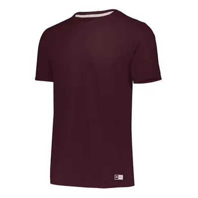 Russell 64STTM.MAR.S Adult Essential T-Shirt, Maroon - Small