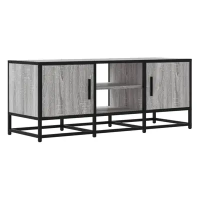 (grey sonoma) vidaXL TV Cabinet TV Stand Media TV Unit Engineered Wood and Metal