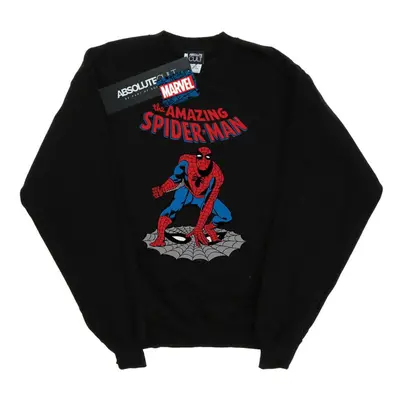 (5XL, Black) Marvel Mens The Amazing Spider-Man Sweatshirt