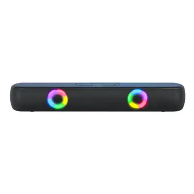 Speaker TWS Bluetooth V5.0 Surround Sound Bass FM Mode USB Driver TF Card AUX Input Soundbar RGB