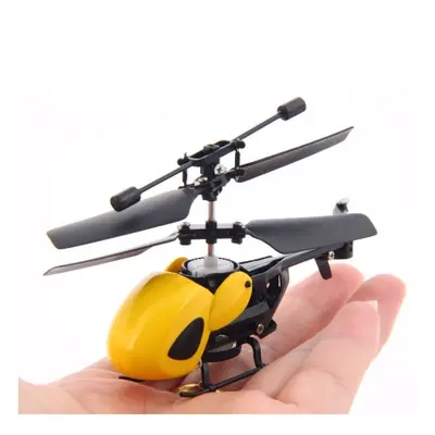 (Yellow) 3.5CH Super Mini Infrared RC Helicopter With Gyro Mode